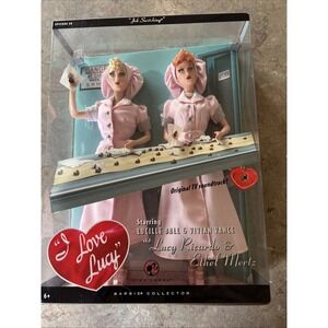 Barbie I Love Lucy Episode 39 Job Switching Lucy and Ethel Doll Set 2008
